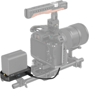 SMALLRIG 4341 NP-F battery Adapter Mount Plate Kit with NP-FZ100 Dummy Battery Power Cable