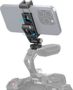SMALLRIG 4382 Metal Phone Holder with Cold Shoe Mount