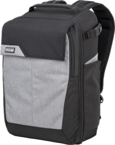 this 18-liter pack features customizable dividers for a dedicated camera bag or a hybrid camera/everyday carry bag. Perfect for urban or light outdoor adventures