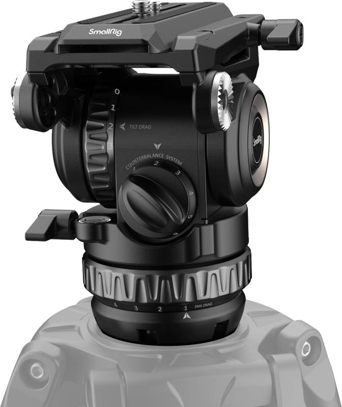 SMALLRIG 4287 Professional Video Head PH8