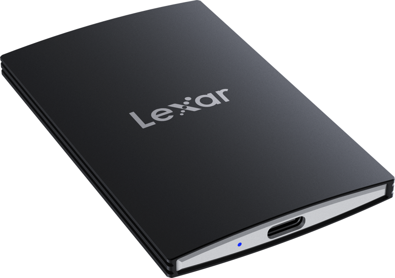 solid aluminum unibody construction that easily fits in the palm of your hand. It also comes with Lexar DataShield 256-bit AES encryption software to keep your files secure and is compatible with most computers