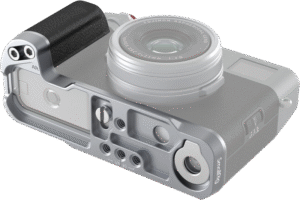 SMALLRIG 4555 L-Shape Grip for Fujifilm X100VI / X100V Silver