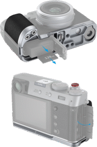 SMALLRIG 4555 L-Shape Grip for Fujifilm X100VI / X100V Silver