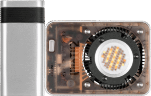 harmonizes industrial chic with cutting-edge cooling tech