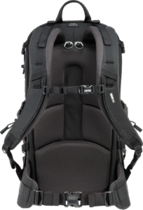 including separate dedicated compartments for a 10" tablet and 16" MacBook Pro.