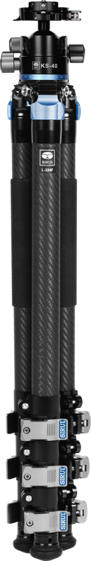 SIRUI Carbon Fiber Tripod Kit with Ballhead L-324F + KS-40