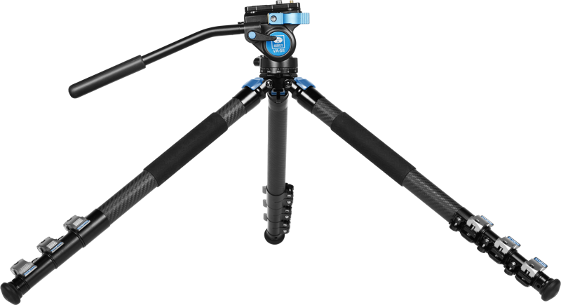 SIRUI Carbon Fiber Tripod Kit with VideoHead L-324F + VA-5X