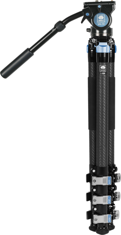 SIRUI Carbon Fiber Tripod Kit with VideoHead L-324F + VH-10