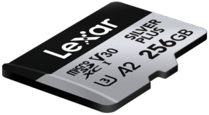 LEXAR microSDXC Silver Plus 1066x UHS-I/U3/A2/4K R205/W150 (V30) 256GB
