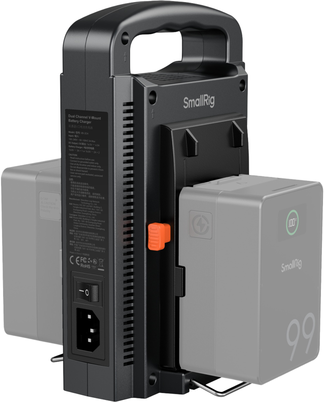 SMALLRIG 4578 Dual Channel V-Mount Battery Charger
