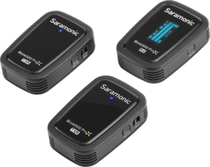 SARAMONIC Blink 500 ProX B2R 2.4GHz Dual-Channel Wireless Microphone System with Charging Case