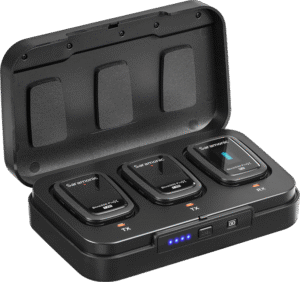 SARAMONIC Blink 500 ProX B2R 2.4GHz Dual-Channel Wireless Microphone System with Charging Case