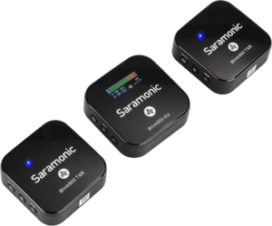 SARAMONIC Blink 900 B2R 2.4G WIRELESS Microphone Kit with recording function & charging box