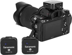 SARAMONIC Blink 900 B2R 2.4G WIRELESS Microphone Kit with recording function & charging box