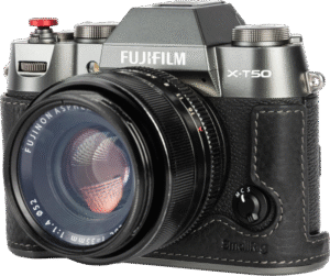 SMALLRIG 4709 Leather Half Case Kit for Fujifilm X-T50 Black