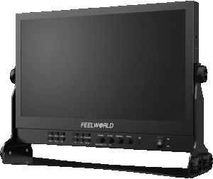 and it supports quad-view and PiP display layouts so you can view inputs simultaneously. The included desktop stand allows you to adjust the monitor's tilt angle.