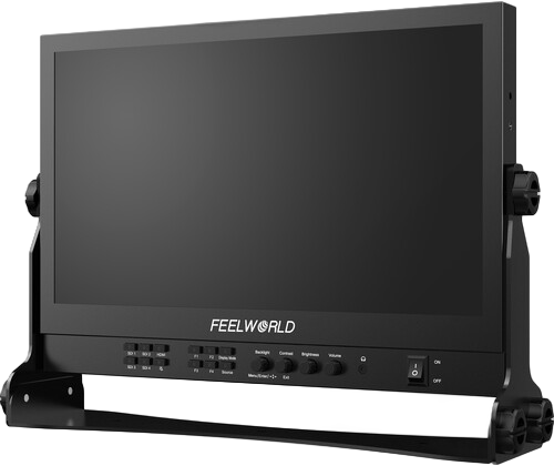 and it supports quad-view and PiP display layouts so you can view inputs simultaneously. The included desktop stand allows you to adjust the monitor's tilt angle.