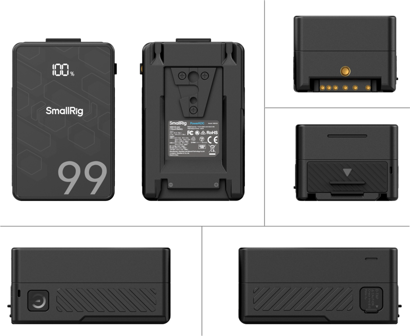 making it lightweight and portable. It features LG A-grade 18650 high-rate cells