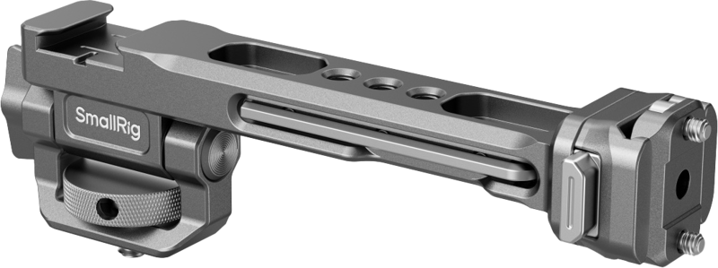 this monitor support accommodates a range of photography equipment