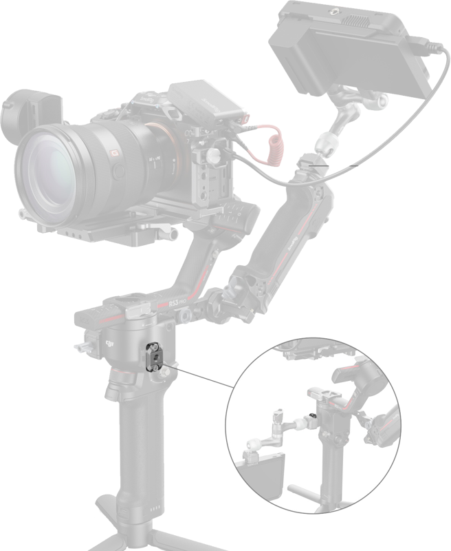 SMALLRIG 4640 HawkLock H21 Quick Release mini NATO Rail for DJI Stabilizers