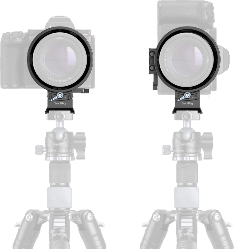SMALLRIG 4702 Rotatable Horizontal-to-Vertical Mount Plate Kit for LUMIX S5 II / S5 IIX / G9 II