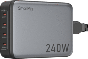 this charger supports simultaneous charging of multiple devices such as V mount batteries