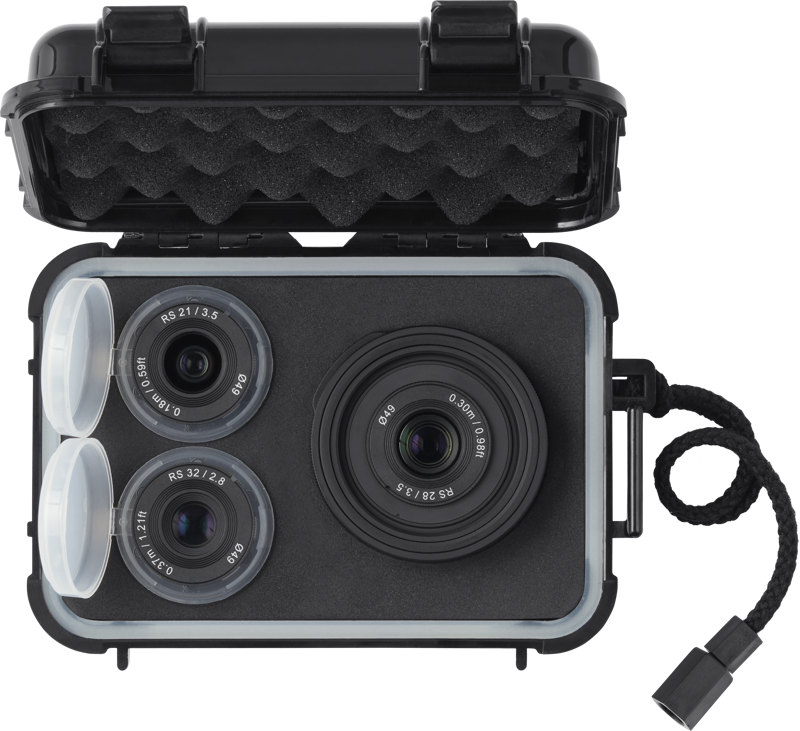 and 32mm – using a single lens module