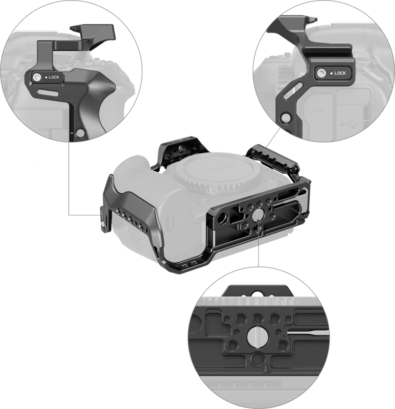 SMALLRIG 4978 Cage for Canon EOS R5 Mark II