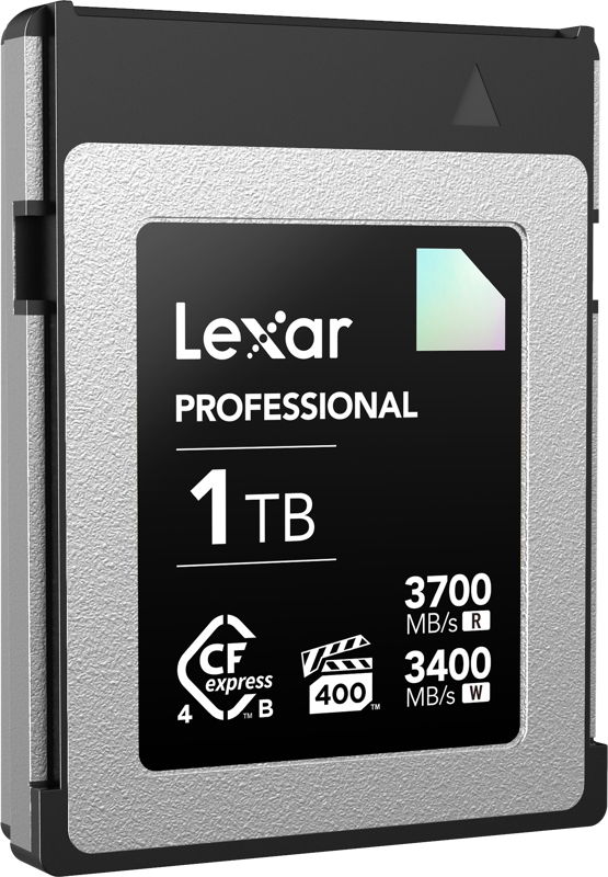 cinema-quality 8K RAW video with write speeds up to 3400MB/s and expedite post-production with read speeds up to 3700MB/s.