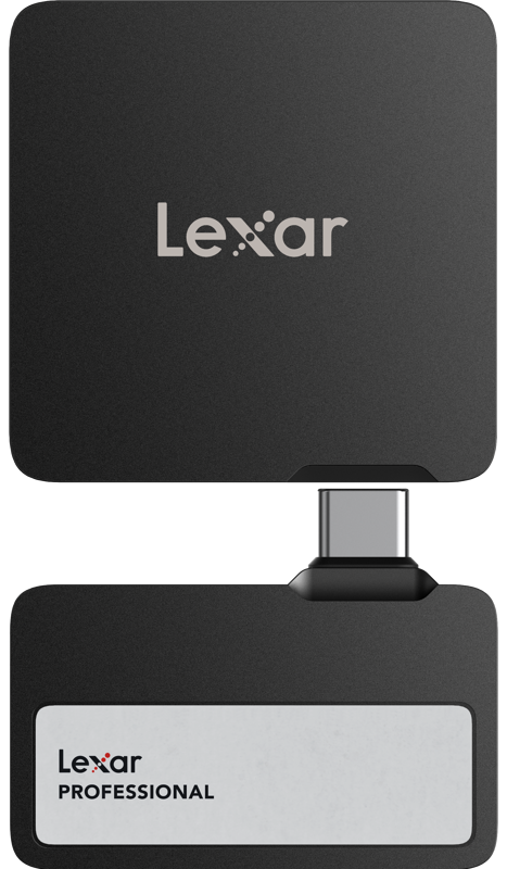 LEXAR Professional Go SL400S SSD, USB3.2 Gen2 up to R1050/W1000 with Hub, 2TB