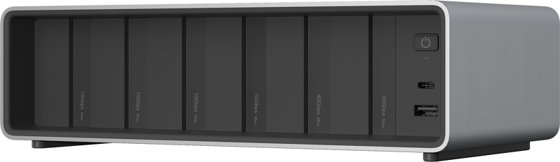 LEXAR Professional Workflow with Pro Thunderbolt4 uplink, 6 Module bay