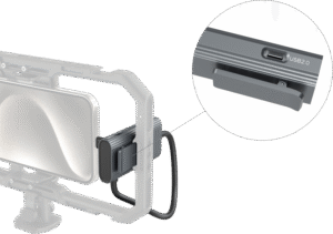 SMALLRIG 4598 USB-C Hub 4-in-1 PD/USB-C 3.1/USB-C 2.0 with Audio Adapter