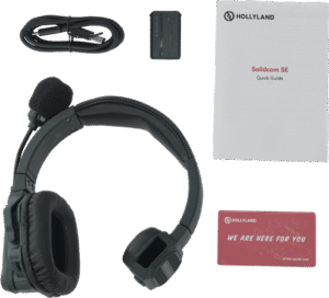 HOLLYLAND Solidcom SE Wireless Stereo Remote Headset Single-Ear Version Fit for Solidcom SE