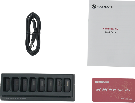 HOLLYLAND Solidcom SE 8-Slot Charging Base