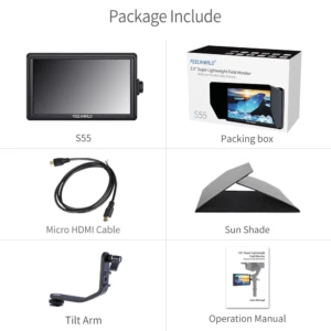 5.5" FEELWORLD Monitor S55 V3