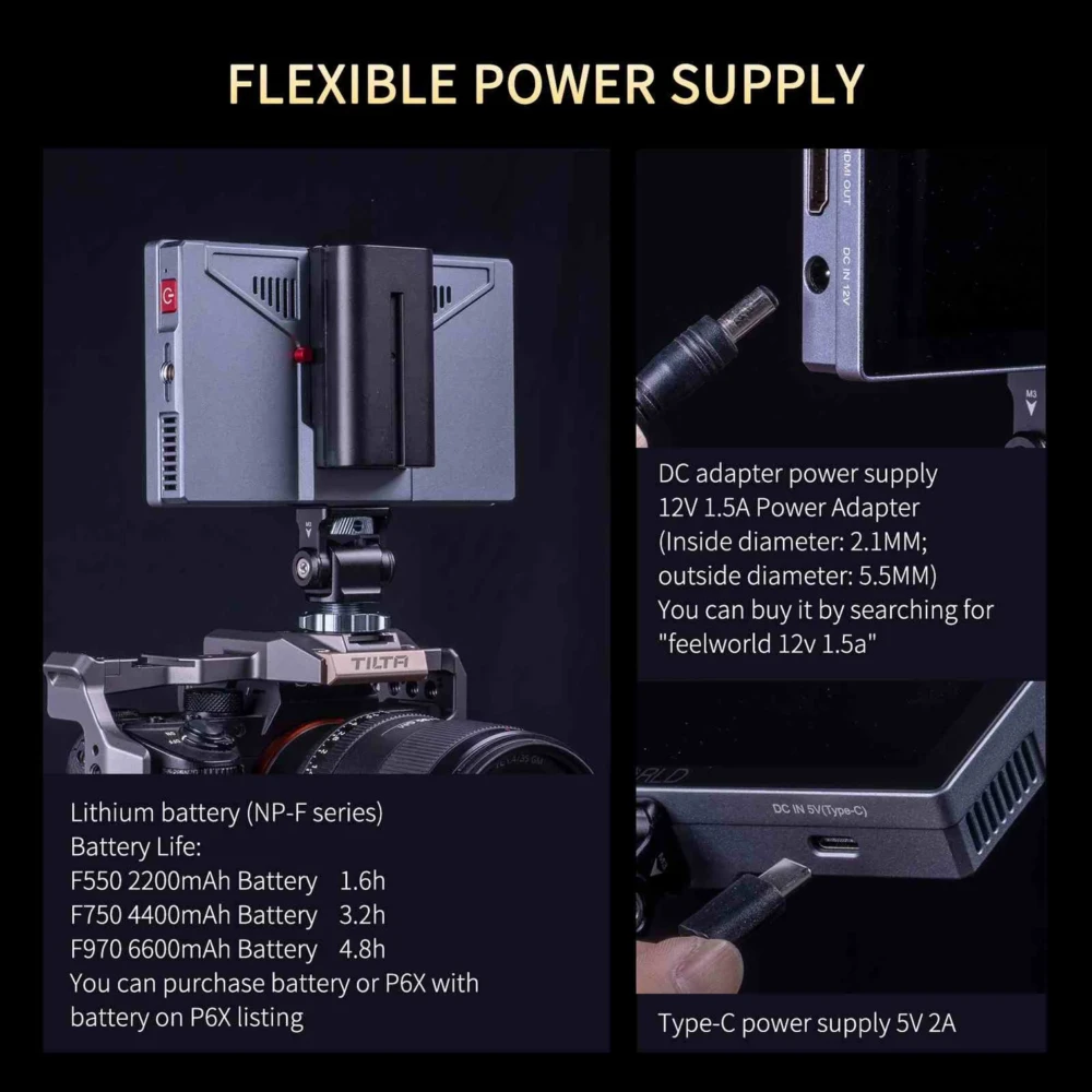 5.5" FEELWORLD Monitor P6X