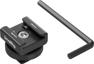 is tailored to enhance wireless lavalier microphone receivers. It effectively addresses the challenge of loose locking between the receiver and camera cage.