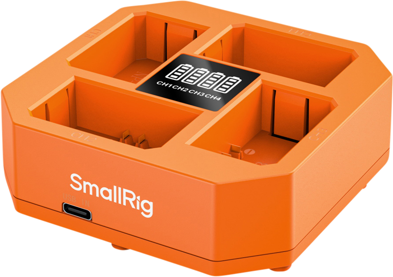 supporting a maximum input of 60W. This charger features four NP-FZ100 charging ports