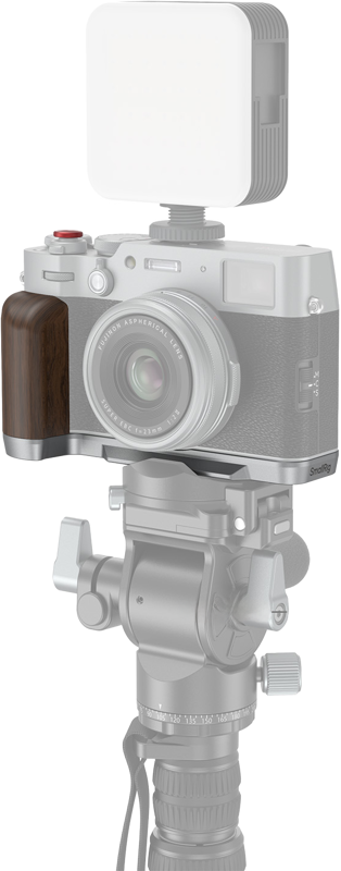 SMALLRIG 4804 Wooden L-Shape Grip for FUJIFILM X100VI / X100V Sliver