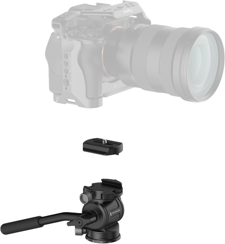 SMALLRIG 4937 Travel Video Tripod Kit CT150