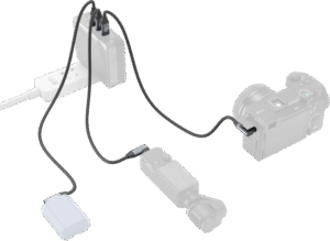 SMALLRIG 4790 USB-C (Straight) to USB-C (Angled) Data Cable 35cm