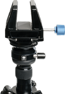 a leveling base and a Gun Clamp.