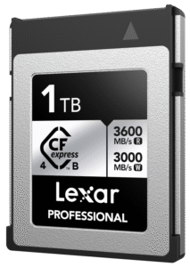 LEXAR CFexpress 4.0 Pro Silver, R3600/W3300 1TB
