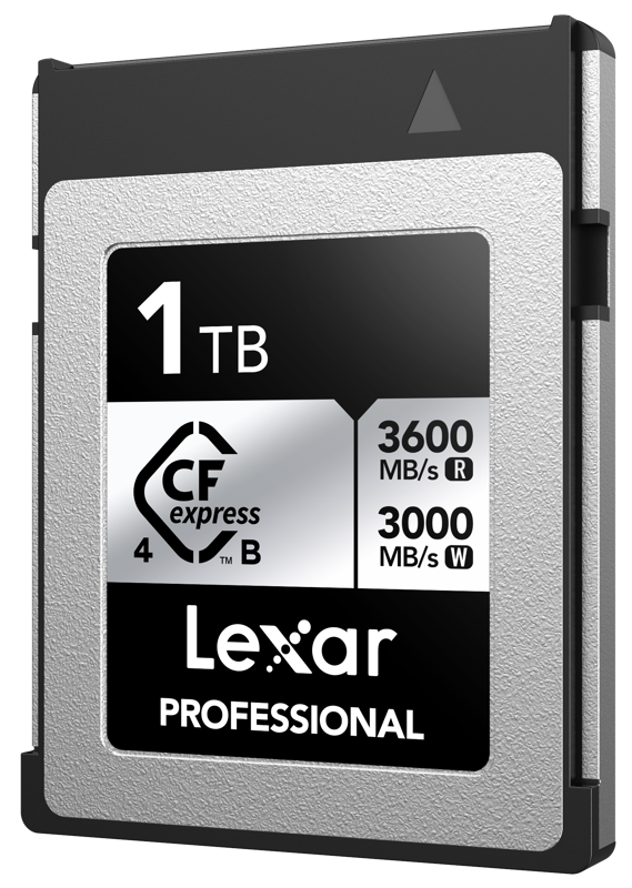 LEXAR CFexpress 4.0 Pro Silver, R3600/W3300 1TB