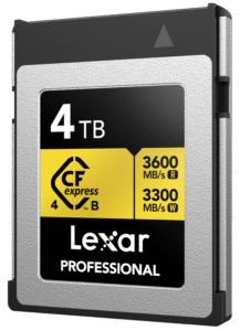 LEXAR CFexpress 4.0 Pro Gold R3600/W3300 4TB