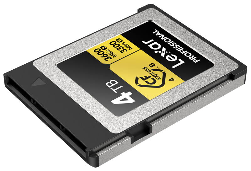 LEXAR CFexpress 4.0 Pro Gold R3600/W3300 4TB