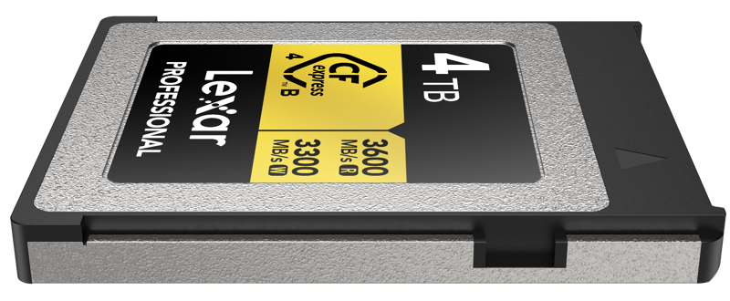 LEXAR CFexpress 4.0 Pro Gold R3600/W3300 4TB