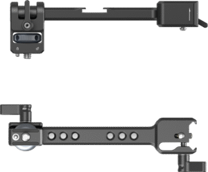 this mount is compatible with DJI RS series stabilizers equipped with a NATO rail.