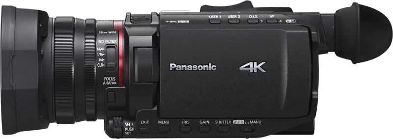 and superior image quality. This compact yet feature-packed camcorder offers broadcast-quality video recording with 4:2:2 10-bit color depth