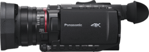 and superior image quality. This compact yet feature-packed camcorder offers broadcast-quality video recording with 4:2:2 10-bit color depth